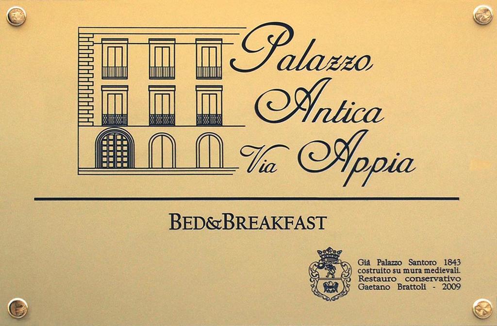 Palazzo Antica Via Appia Bed & Breakfast Bitonto Ngoại thất bức ảnh